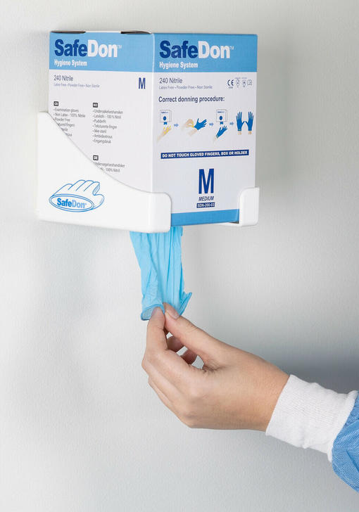 Et unikt dispenseringssystem for engangshansker: SafeDon Hygiene System